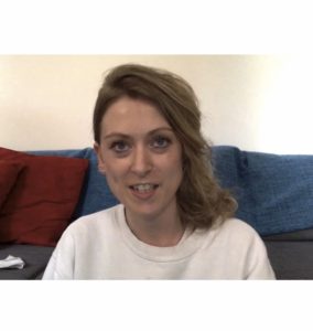 Nicola Murphy reads a quote from Hugh Leonard #TheShowMustGoOnline #IrishRepOnline