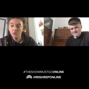 Ciaran O'Reilly and John Keating doing a scene from JUNO AND THE PAYCOCK